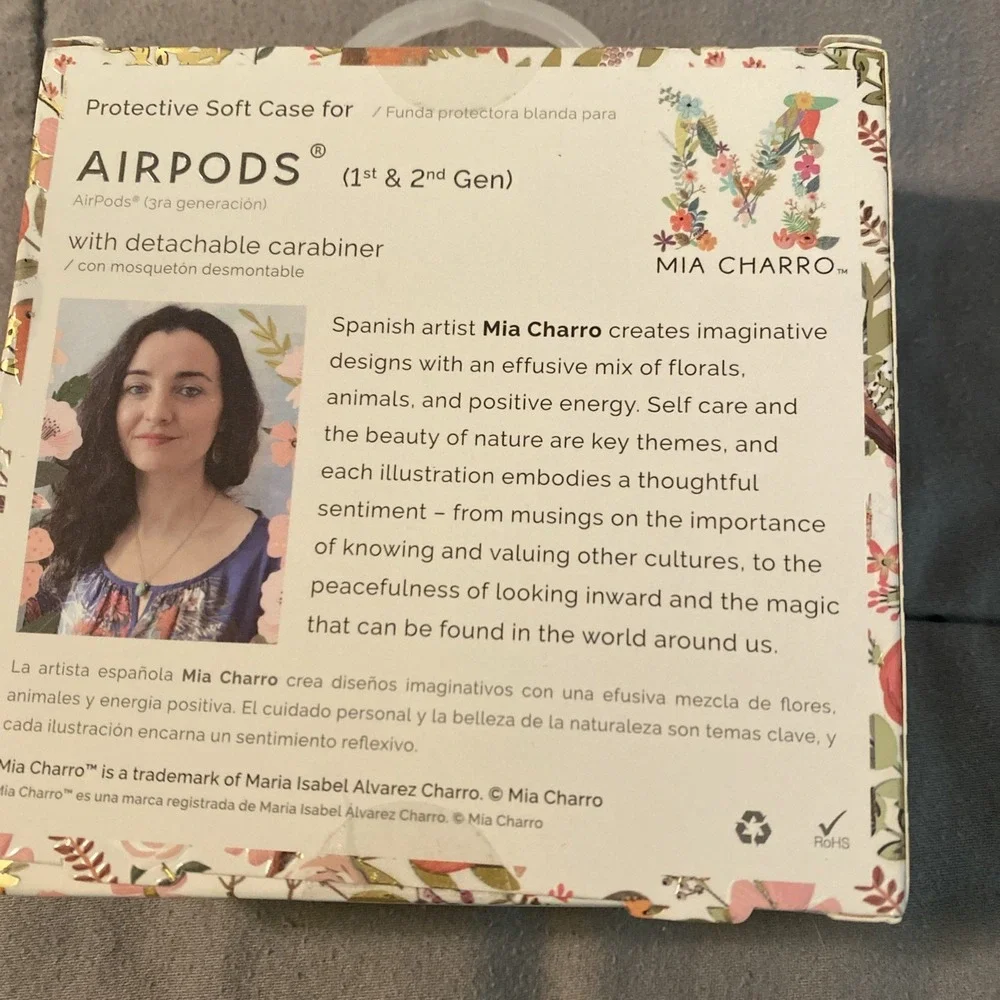 AirPod Case 1&2 Generation Mia‎ Charro